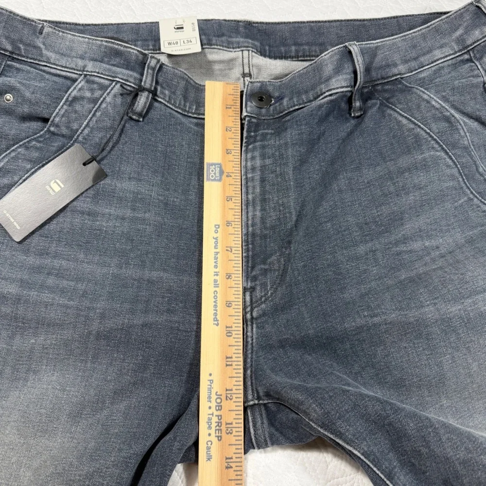 NWT G-Star RAW Kairori 3D Slim Jeans Antic Sand Blast Grey Men 40x34 (Fit 41x32)